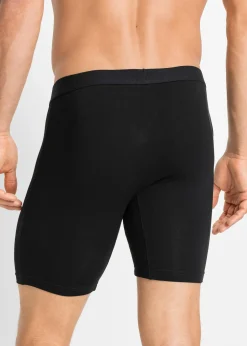 Lot de 2 boxers longs coton