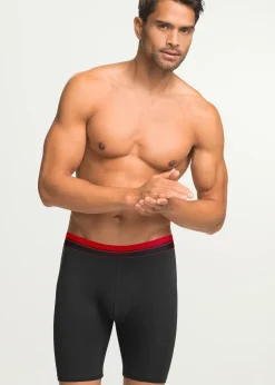 Lot de 2 boxers longs coton