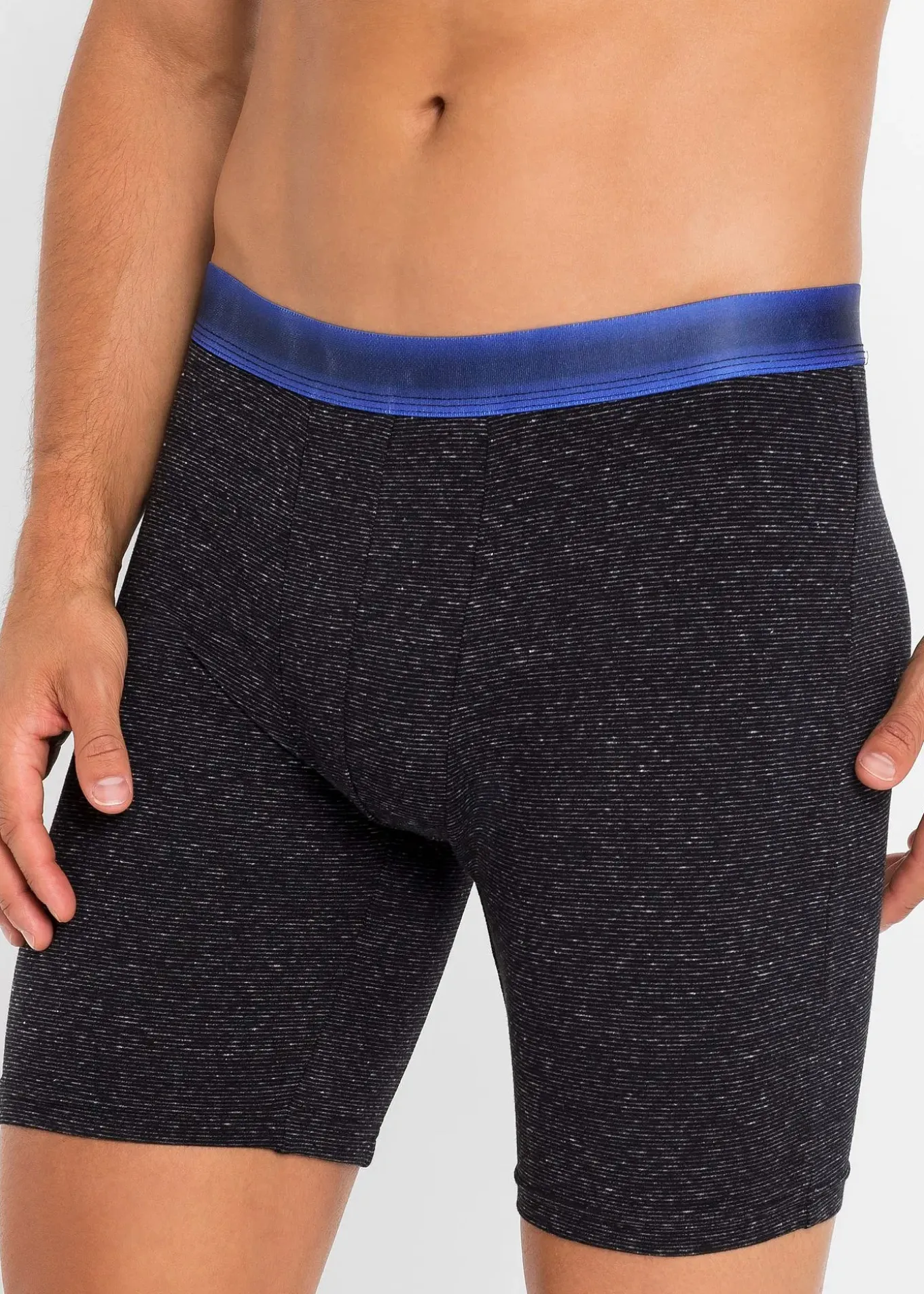 Lot de 2 boxers longs coton