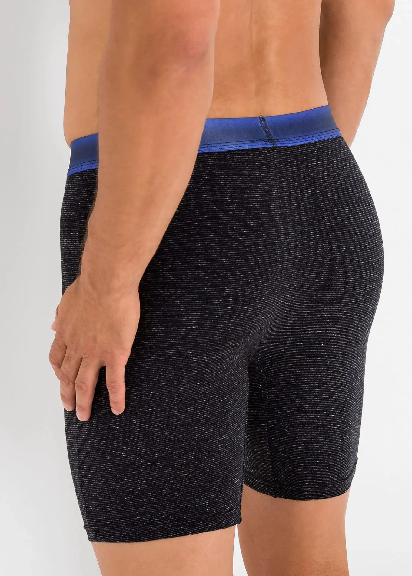 Lot de 2 boxers longs coton