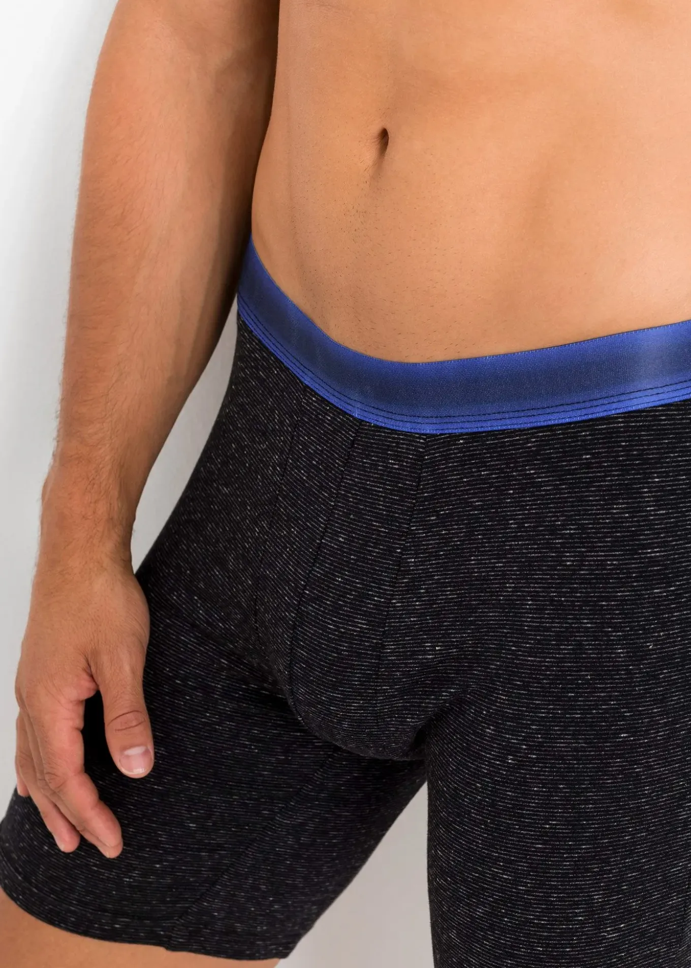 Lot de 2 boxers longs coton