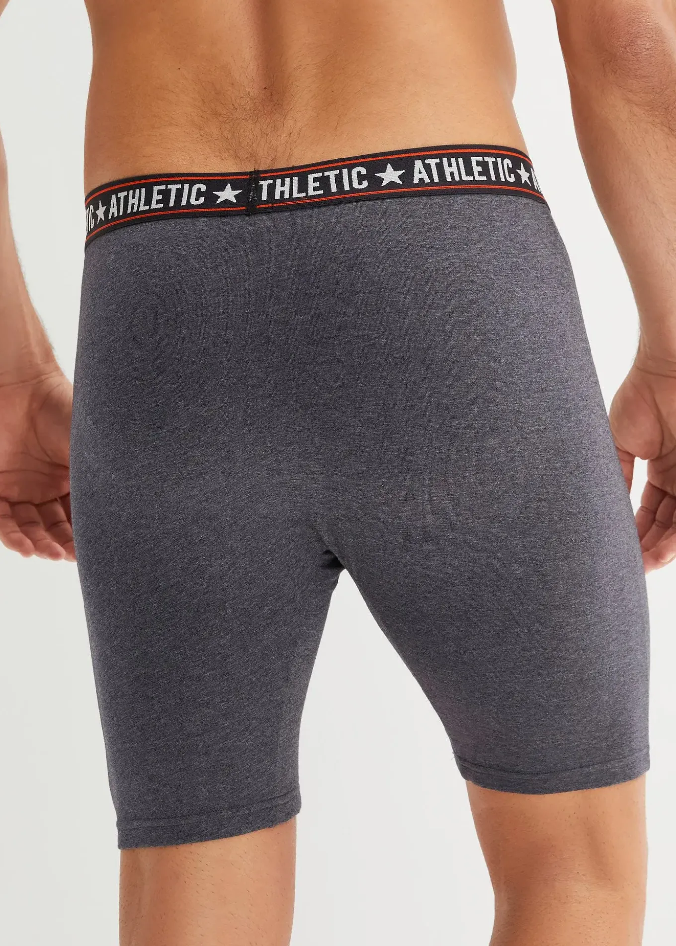 Lot de 2 boxers longs coton