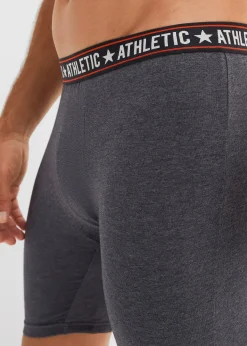 Lot de 2 boxers longs coton