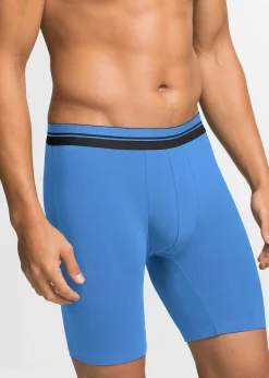 Lot de 2 boxers longs coton