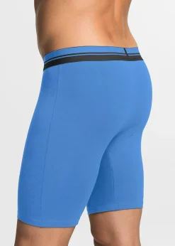 Lot de 2 boxers longs coton