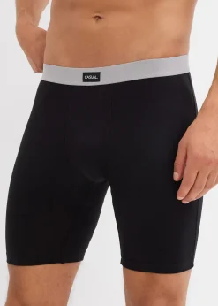 Lot de 3 boxers longs coton