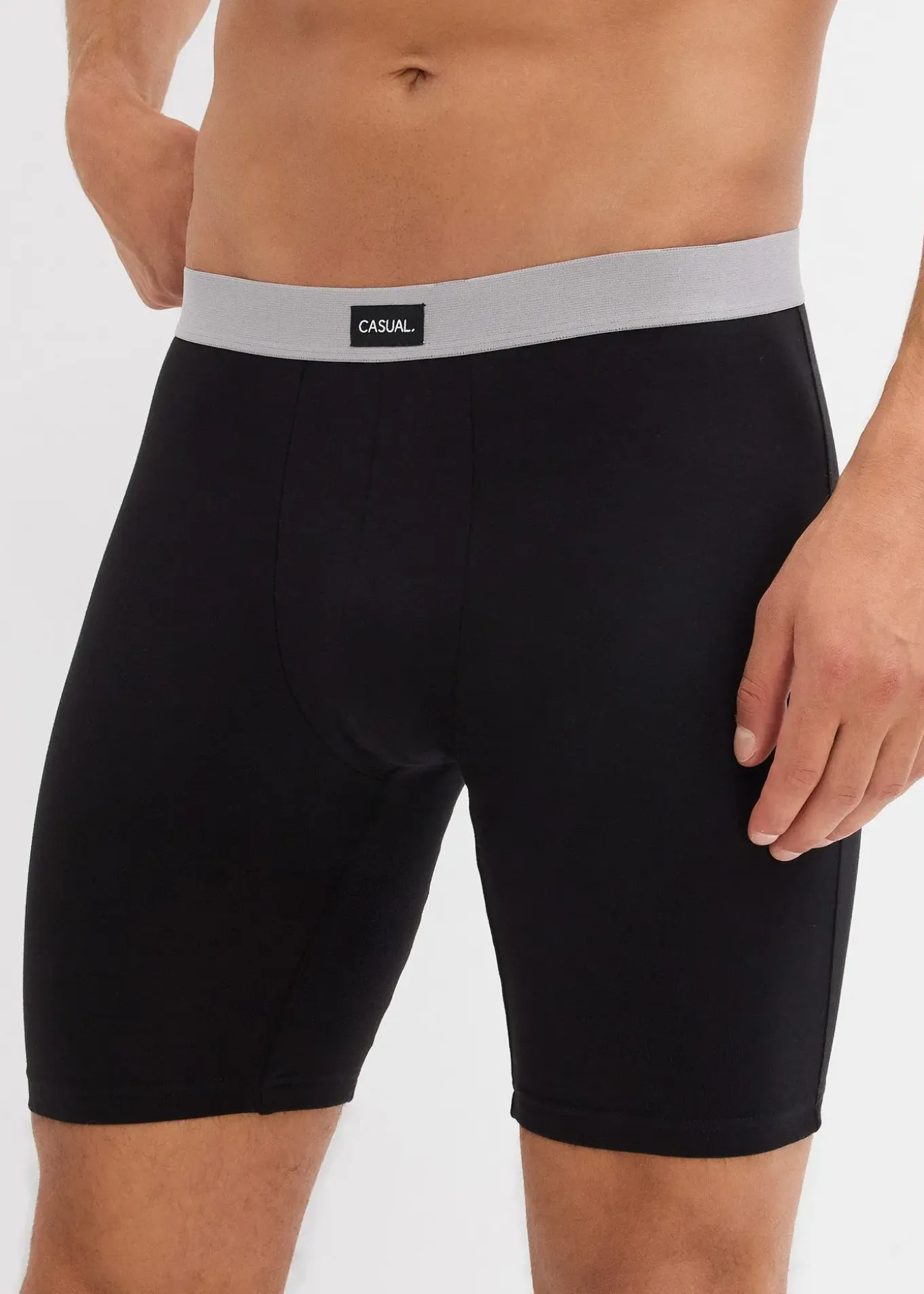 Lot de 3 boxers longs coton