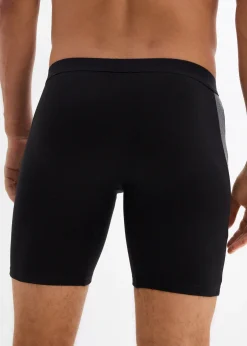 Lot de 2 boxers longs coton