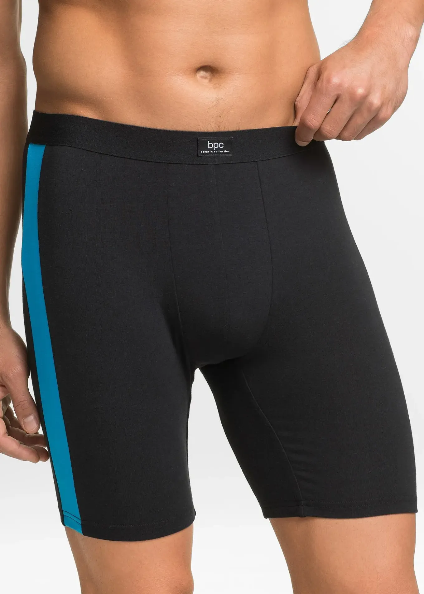 Lot de 2 boxers longs coton