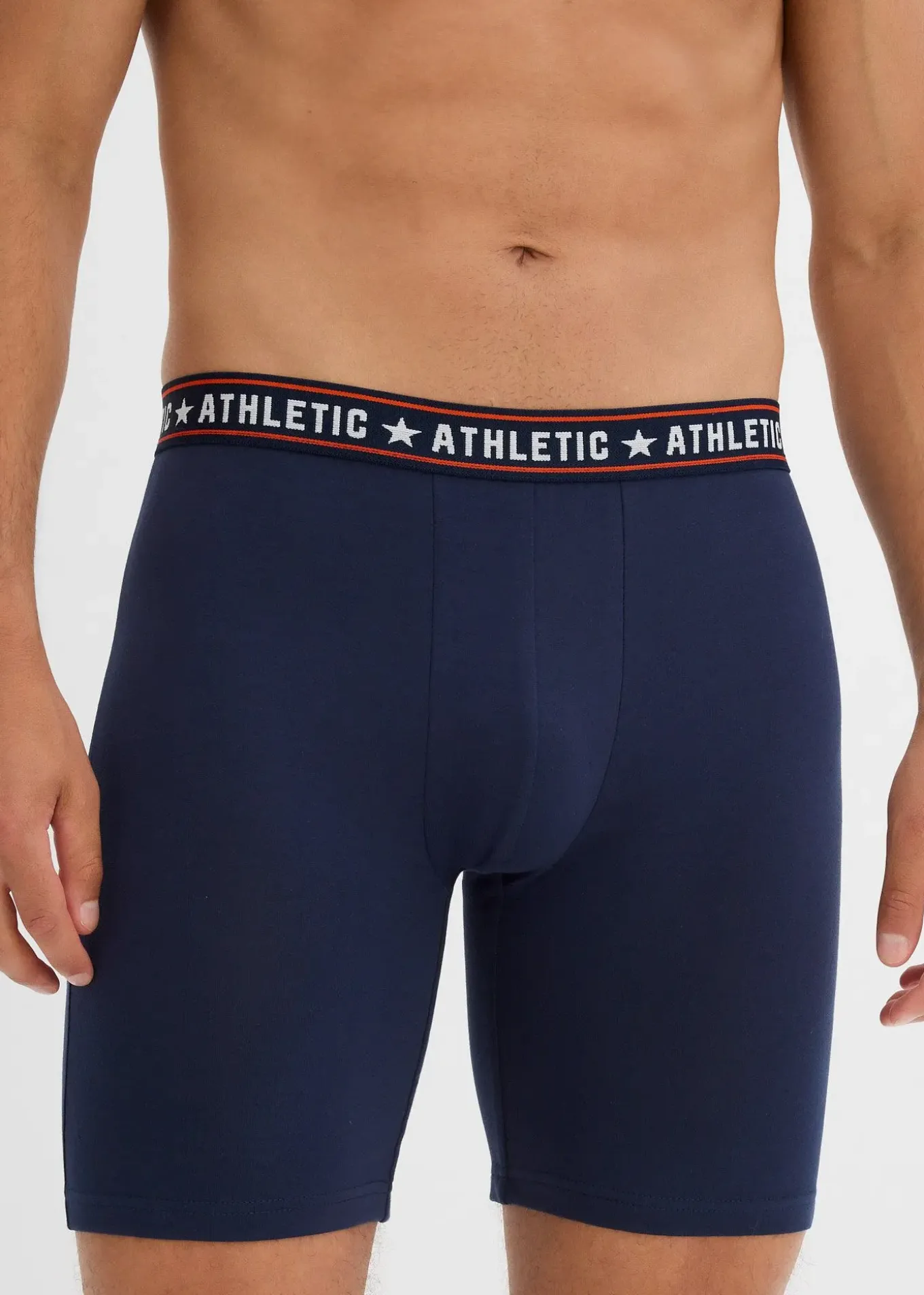 Lot de 2 boxers midi coton