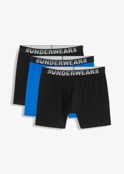 Lot de 3 boxers mi-longs