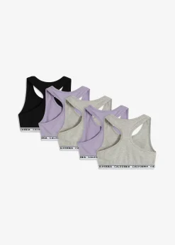 Lot de 5 brassières