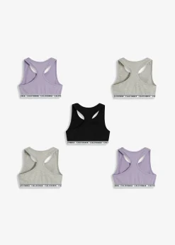 Lot de 5 brassières