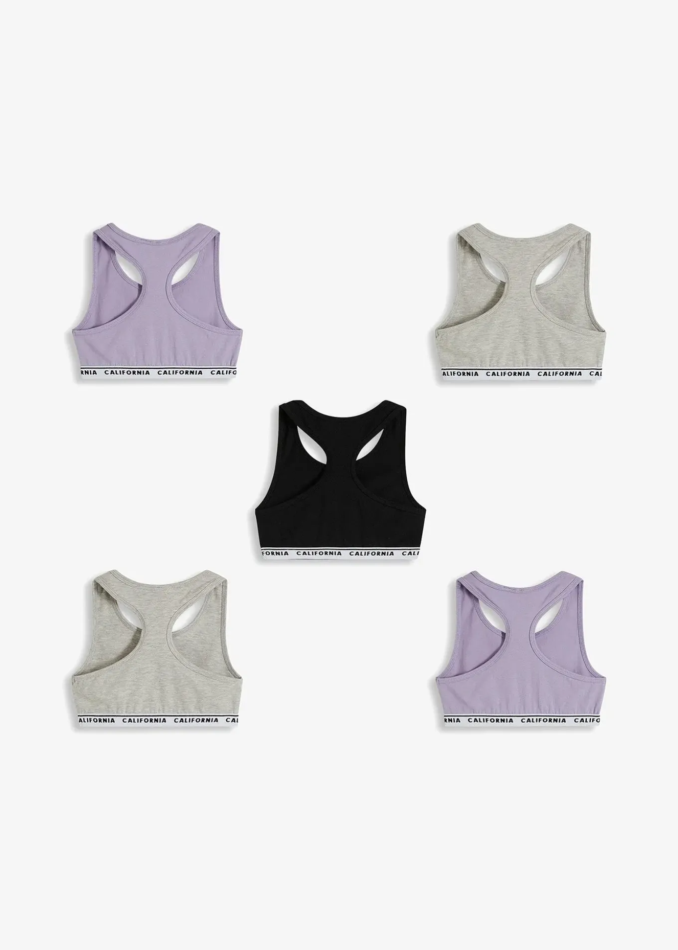 Lot de 5 brassières