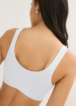 Lot de 3 brassières coton extensible