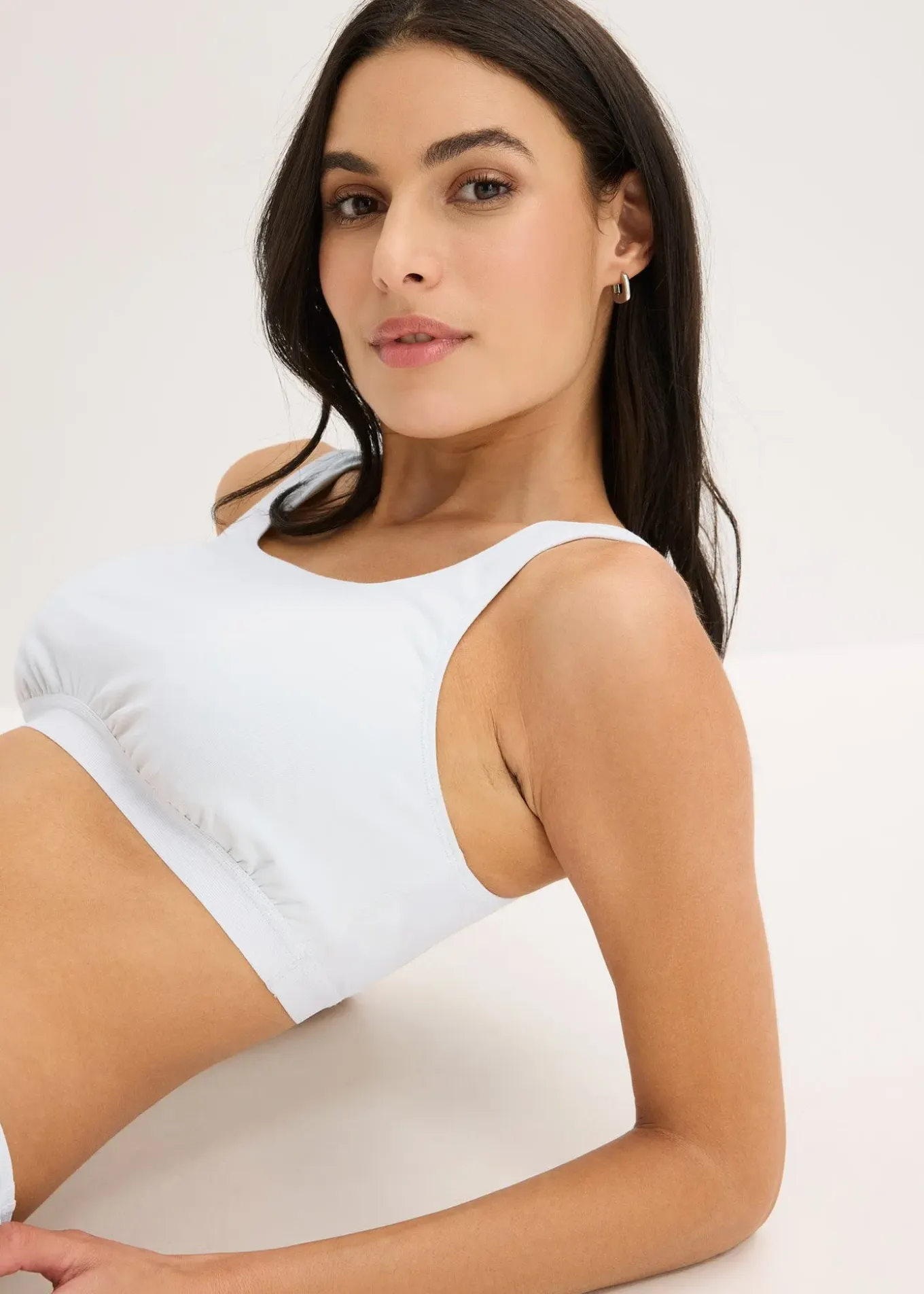 Lot de 3 brassières coton extensible