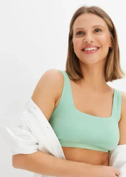 Lot de 3 brassières coton extensible