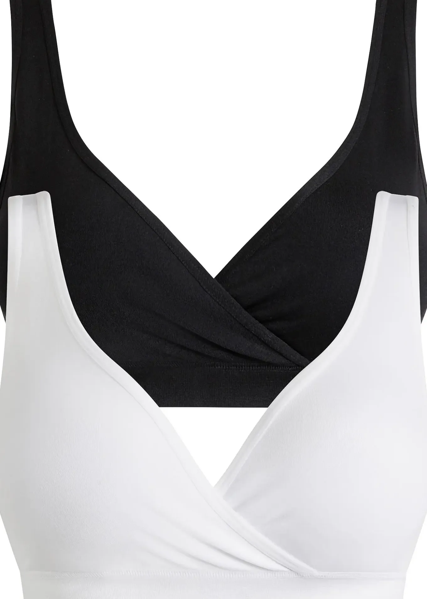 Lot de 2 brassières d'allaitement sans couture en matière durable