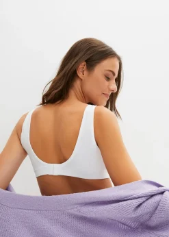 Lot de 2 brassières d'allaitement sans couture en matière durable