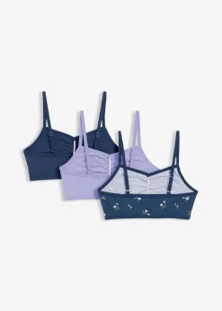 Lot de 3 brassières douces