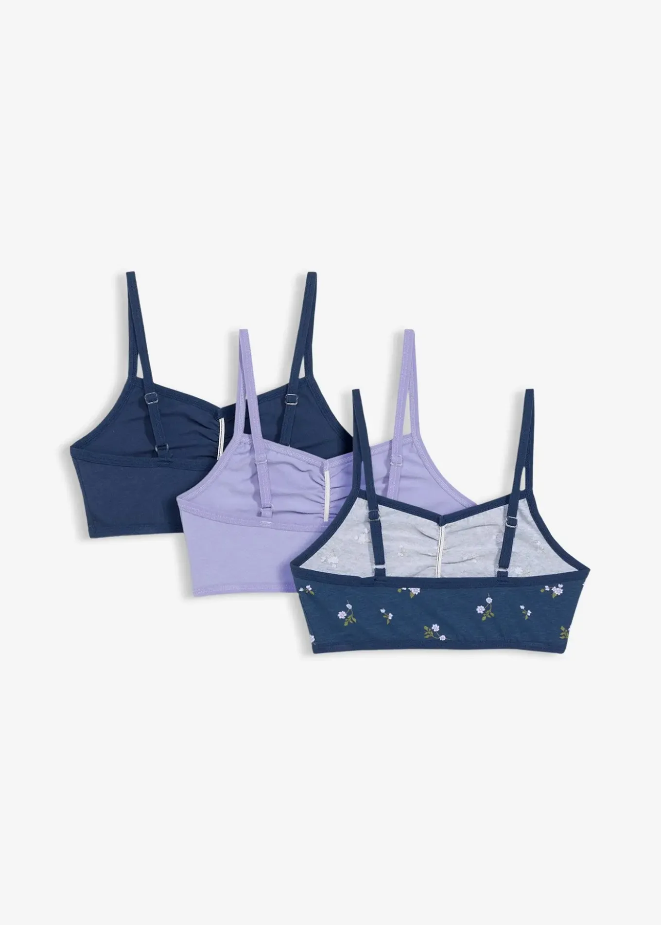 Lot de 3 brassières douces