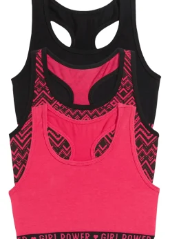 Lot de 3 brassières douces