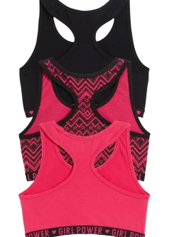 Lot de 3 brassières douces