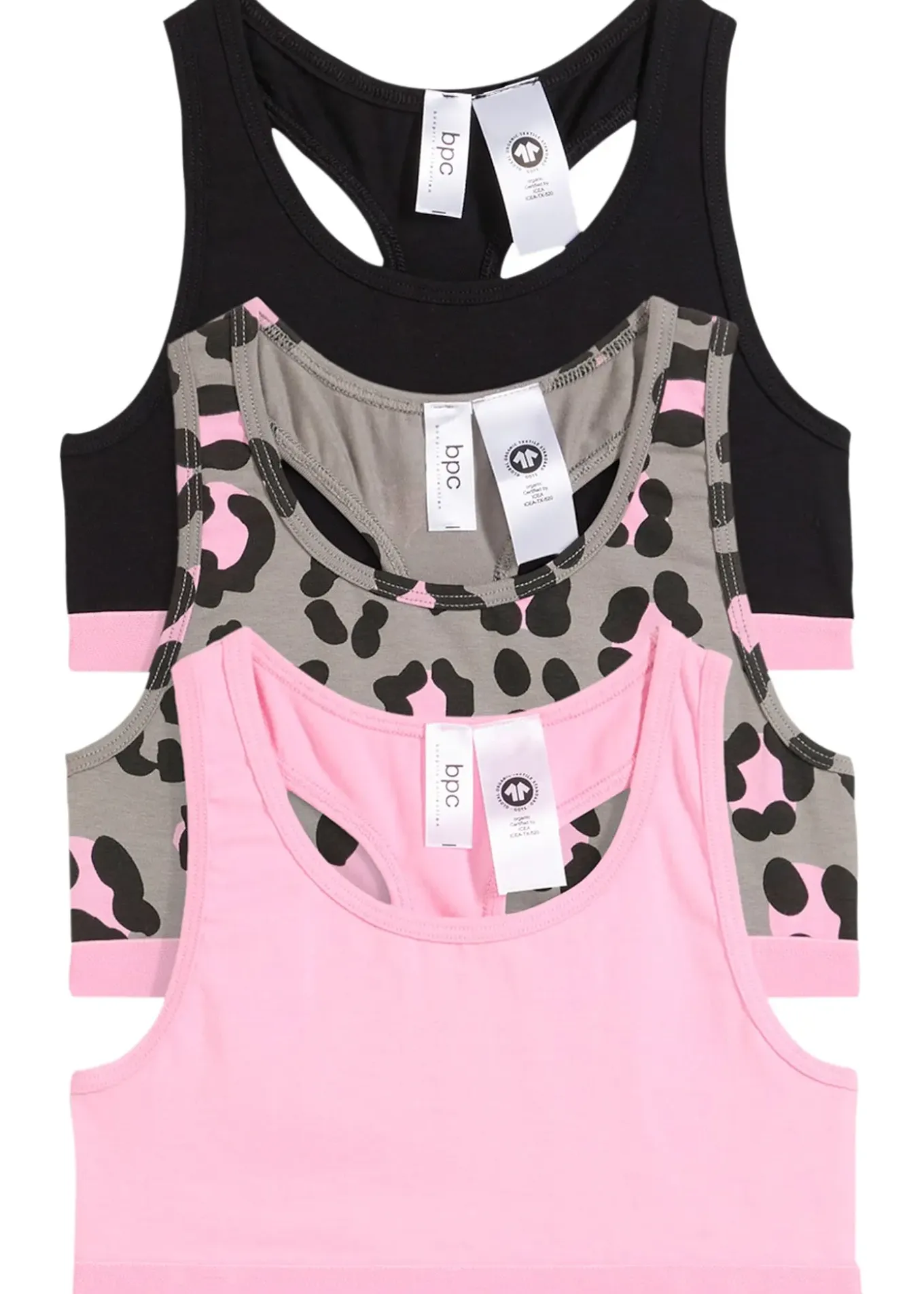 Lot de 3 brassières douces