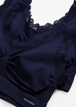 Lot de 2 brassières sans coutures Feel Comfort