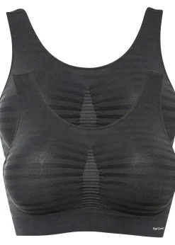 Lot de 2 brassières sans coutures Feel Comfort