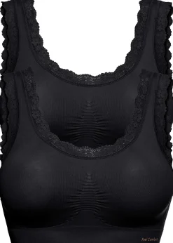Lot de 2 brassières sans coutures Feel Comfort