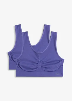 Lot de 2 brassières sans couture Feel Comfort