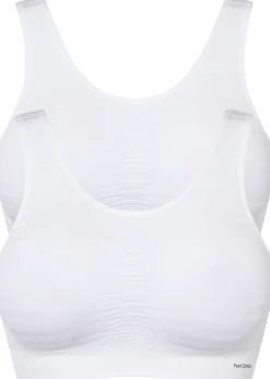 Lot de 2 brassières sans coutures Feel Comfort