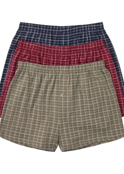 Lot de 3 caleçons en jersey coton