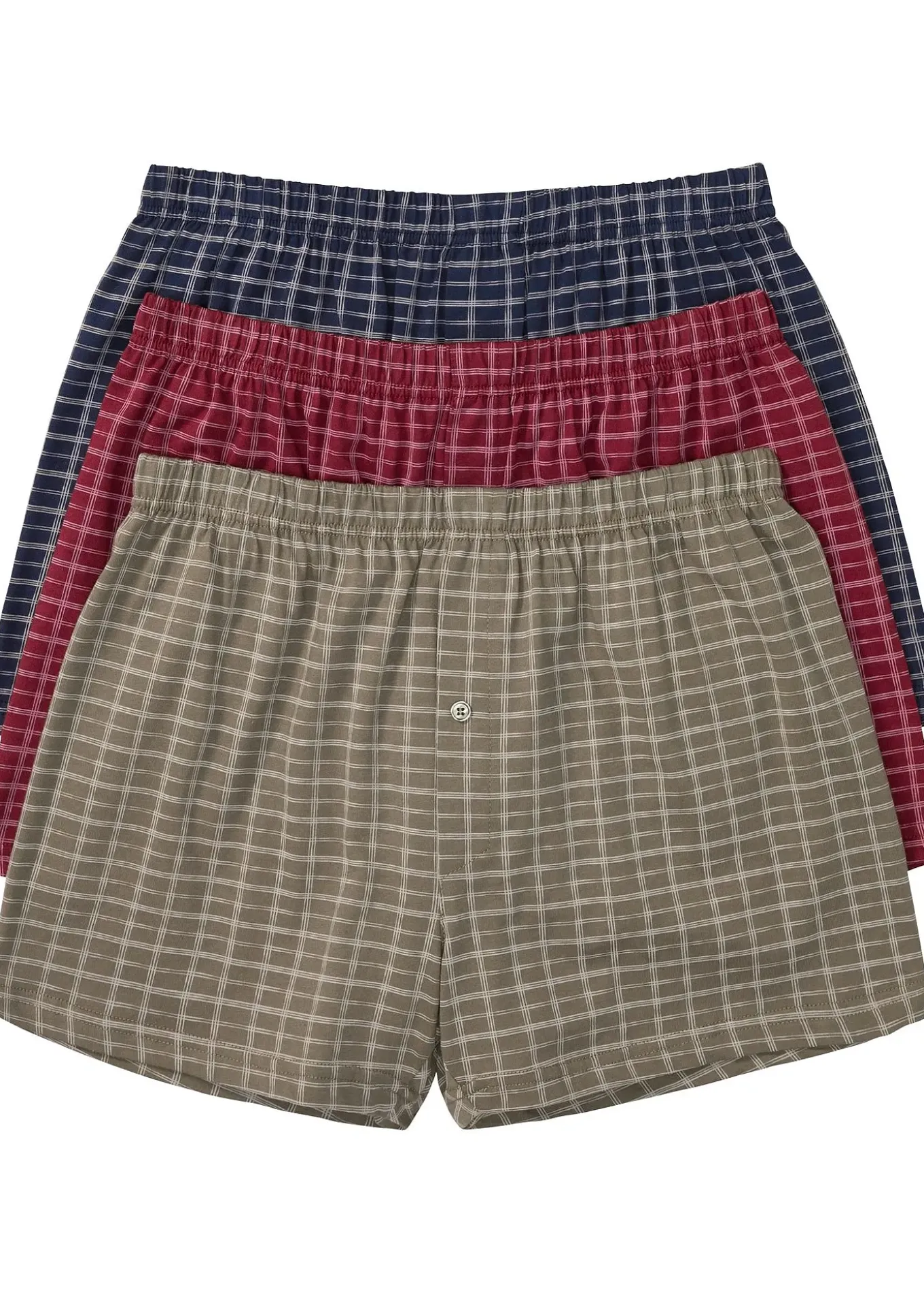 Lot de 3 caleçons en jersey coton