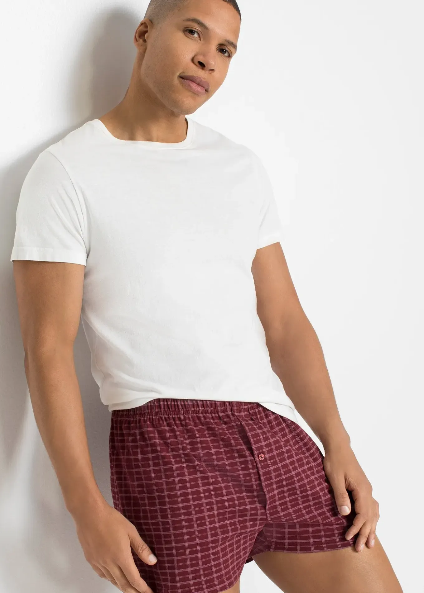 Lot de 3 caleçons en jersey coton