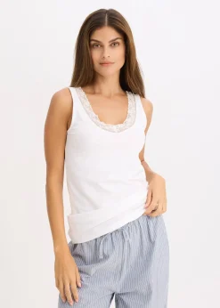 Lot de 2 caracos avec dentelle