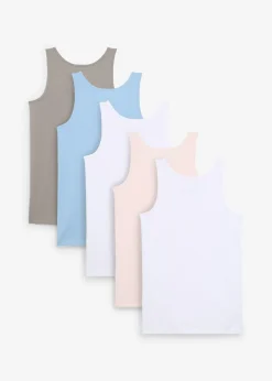 Lot de 5 caracos en coton doux avec nœud en satin