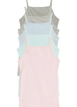 Lot de 5 caracos en coton doux et extensible