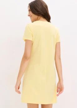 Lot de 2 chemises de nuit courtes 100% coton