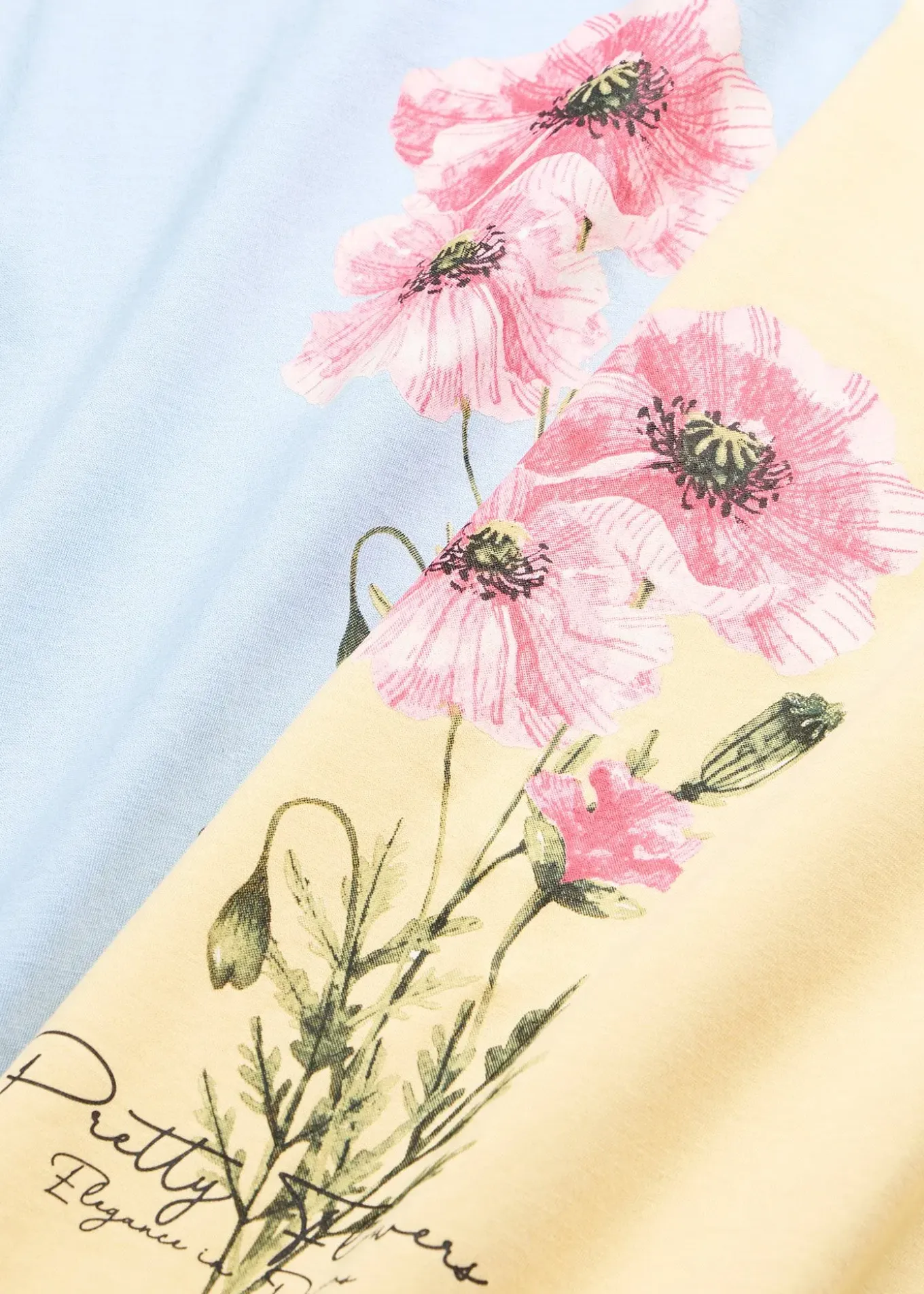 Lot de 2 chemises de nuit courtes 100% coton