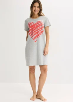 Lot de 2 chemises de nuit 100% coton