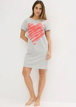 Lot de 2 chemises de nuit 100% coton