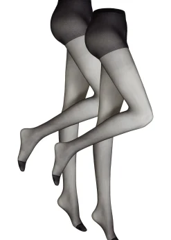 Lot de 2 collants 20den