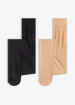 Lot de 2 collants voile sculptants 30D