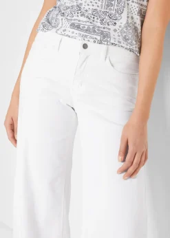 Lot de 2 corsaires en jean taille mi-haute