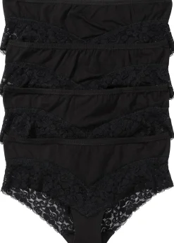 Lot de 4 culottes à dentelle