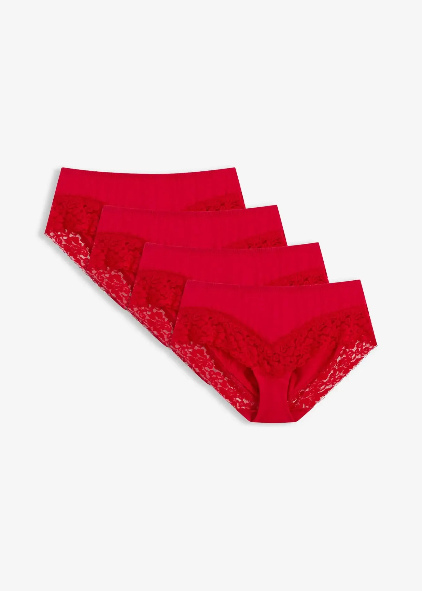 Lot de 4 culottes à dentelle