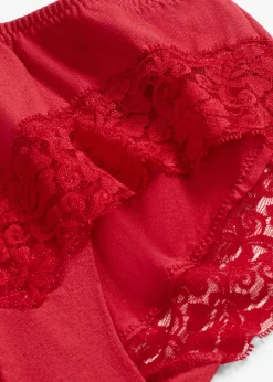 Lot de 4 culottes à dentelle