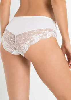 Lot de 2 culottes avec dentelle